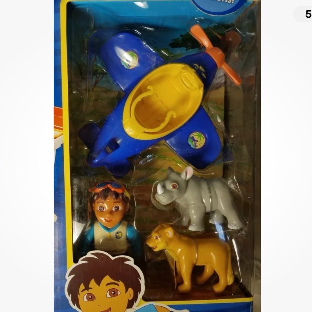 Go Diego Go Mobile Rescue Unit Safari Action Playset  Fisher Price 2006 NEW! | Finer Things Resale