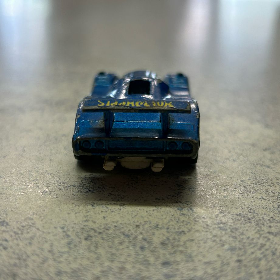 Hot Wheels Sol-Aire CX4 Blue Racing Diecast Car Opening Rear Engine 1983 Malysia | Finer Things Resale