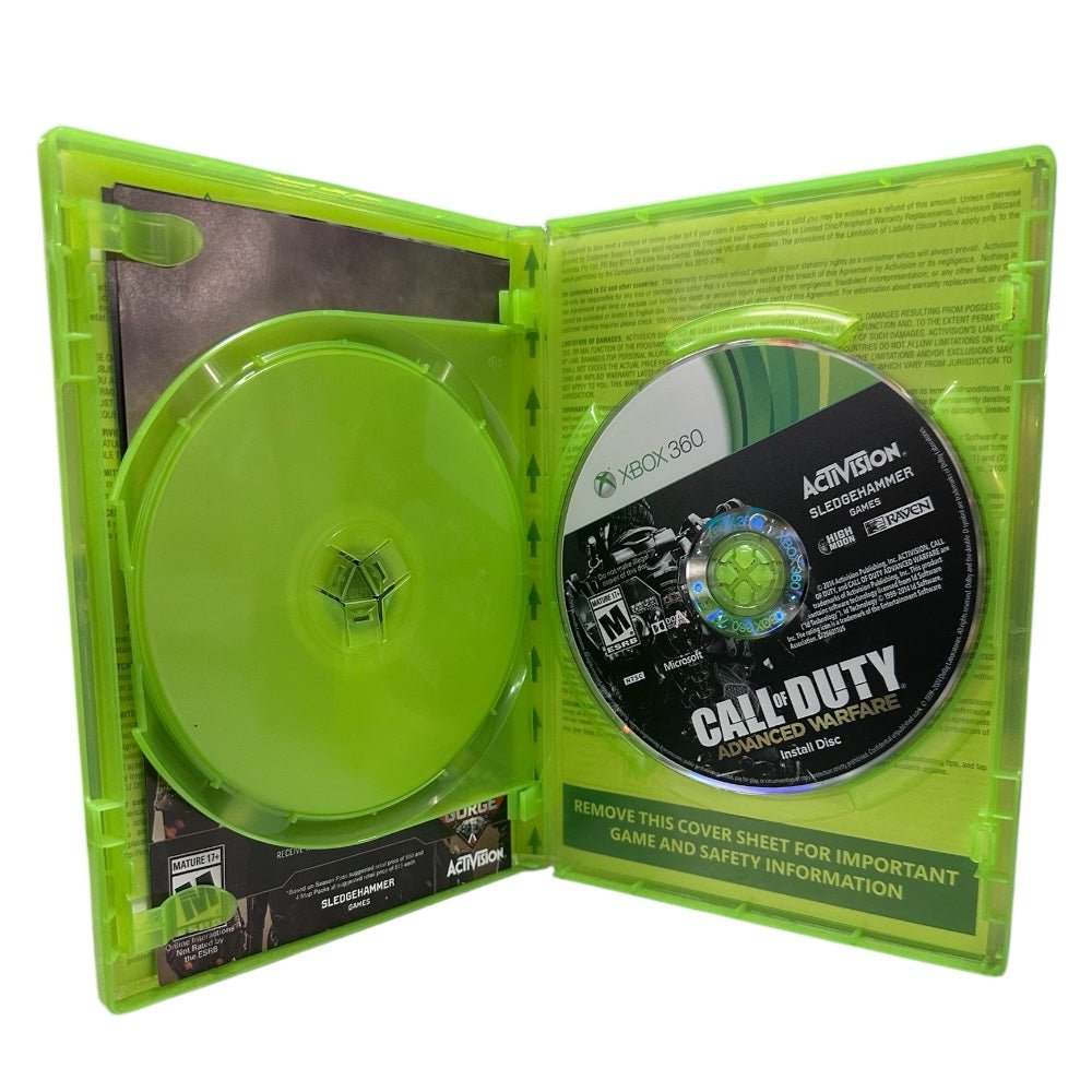 Call of Duty: Advanced Warfare Day Zero Edition XBOX 360 game Rated M 17+ 2014 | Finer Things Resale