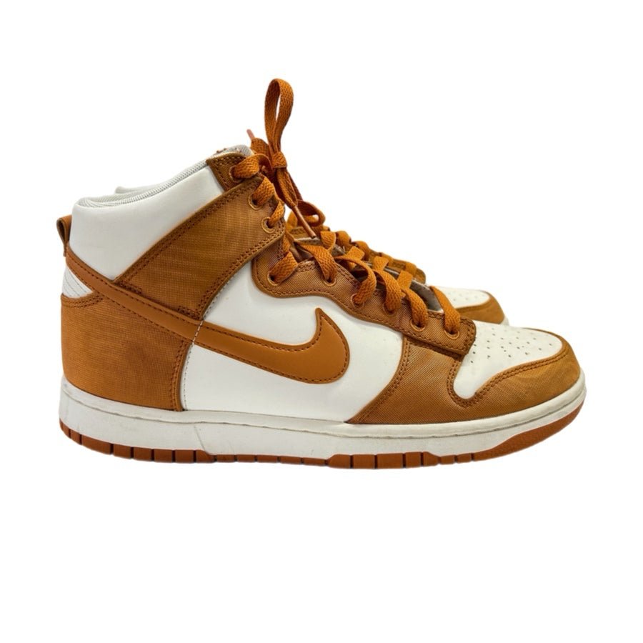 Nike Dunk High Retro SE Monarch Orange White Sneakers  DV7223-800 Mens Size 10 | Finer Things Resale