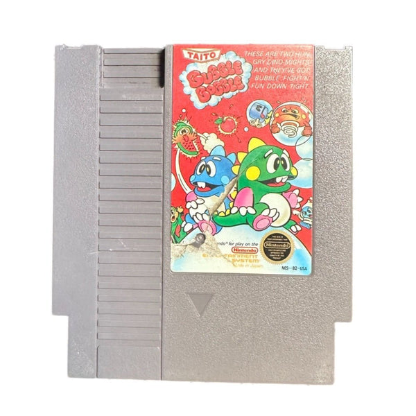 Bubble Bobble game Nintendo NES Taito 1988