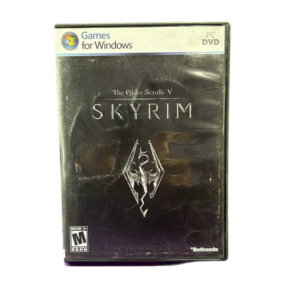 The Elder Scrolls V: Skyrim PC Games for Windows with map 2011 Rated M 17+ | Finer Things Resale