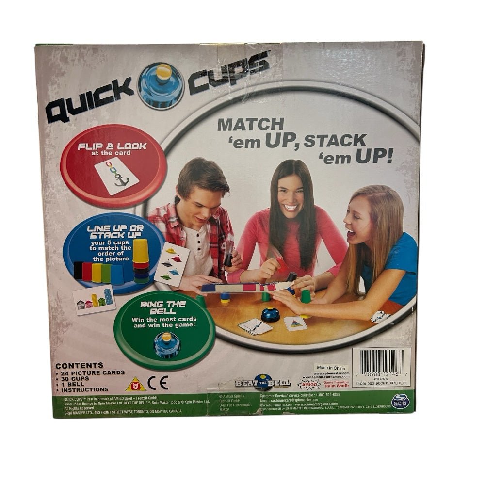 Quick Cups Stacking Game Spin Master | Finer Things Resale