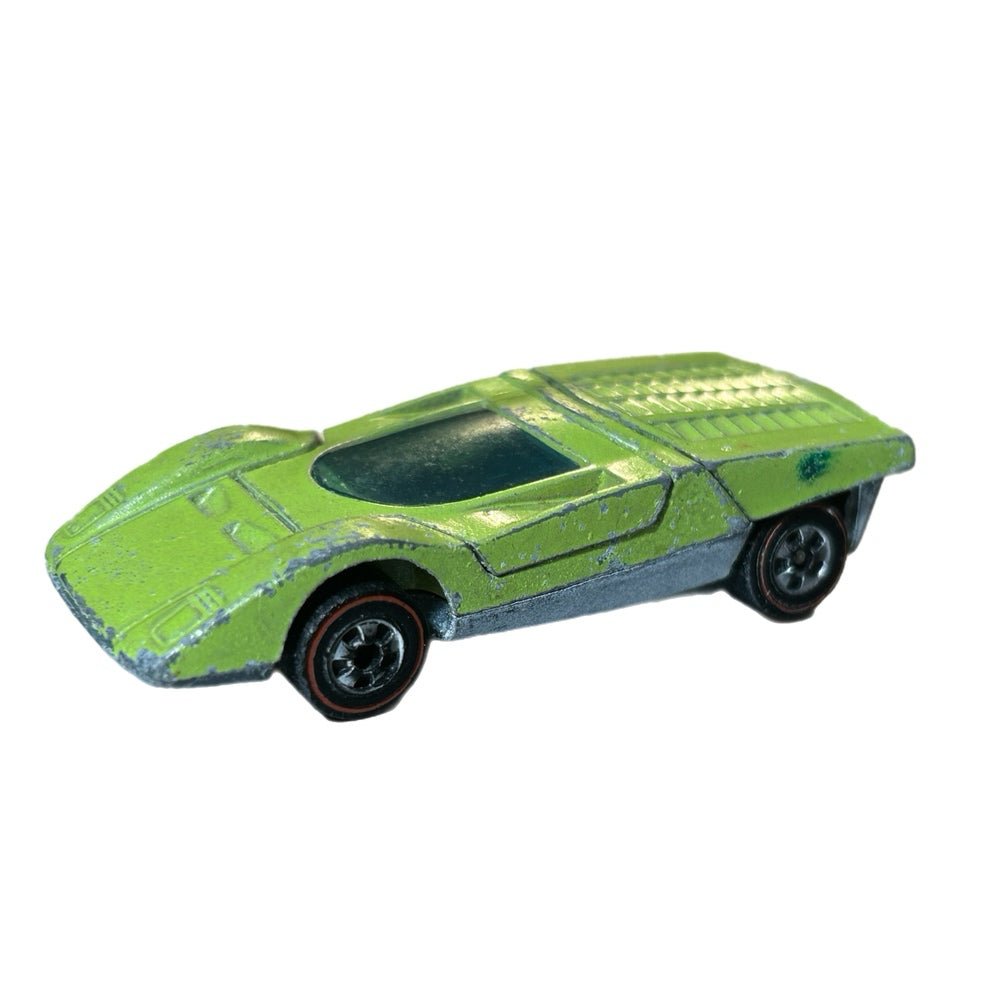 Hot Wheels Ferrari 512S Green Redline 1970 Diecast Car Hong Kong  Mattel VINTAGE | Finer Things Resale