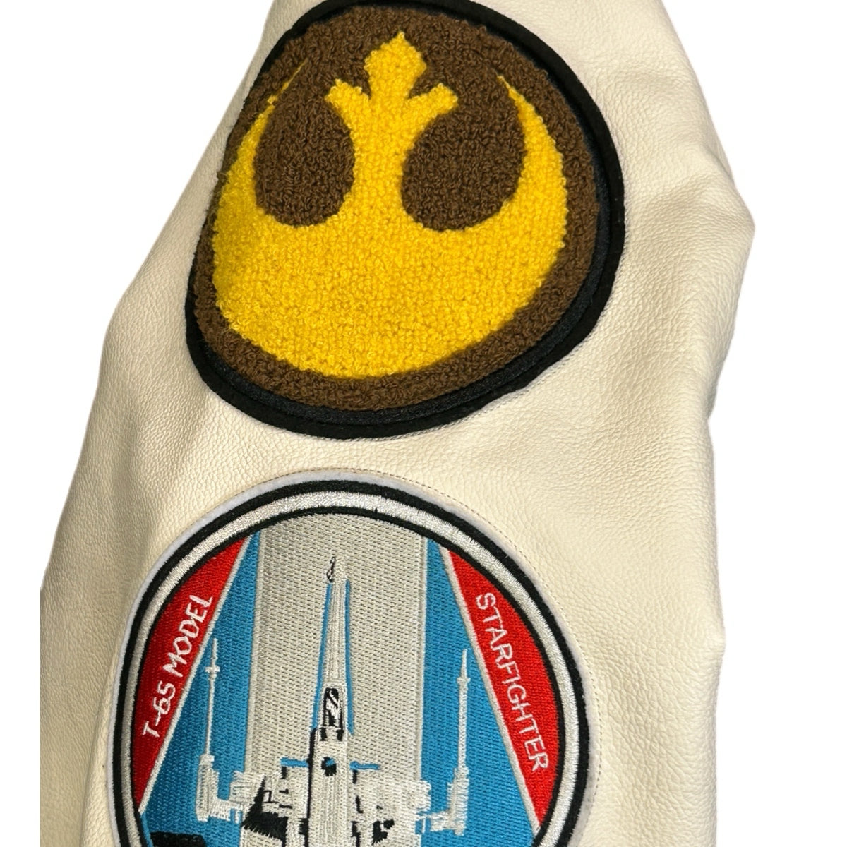 Star Wars Civil Regime Varsity Letterman Bomber Jacket Rebel Alliance LARGE