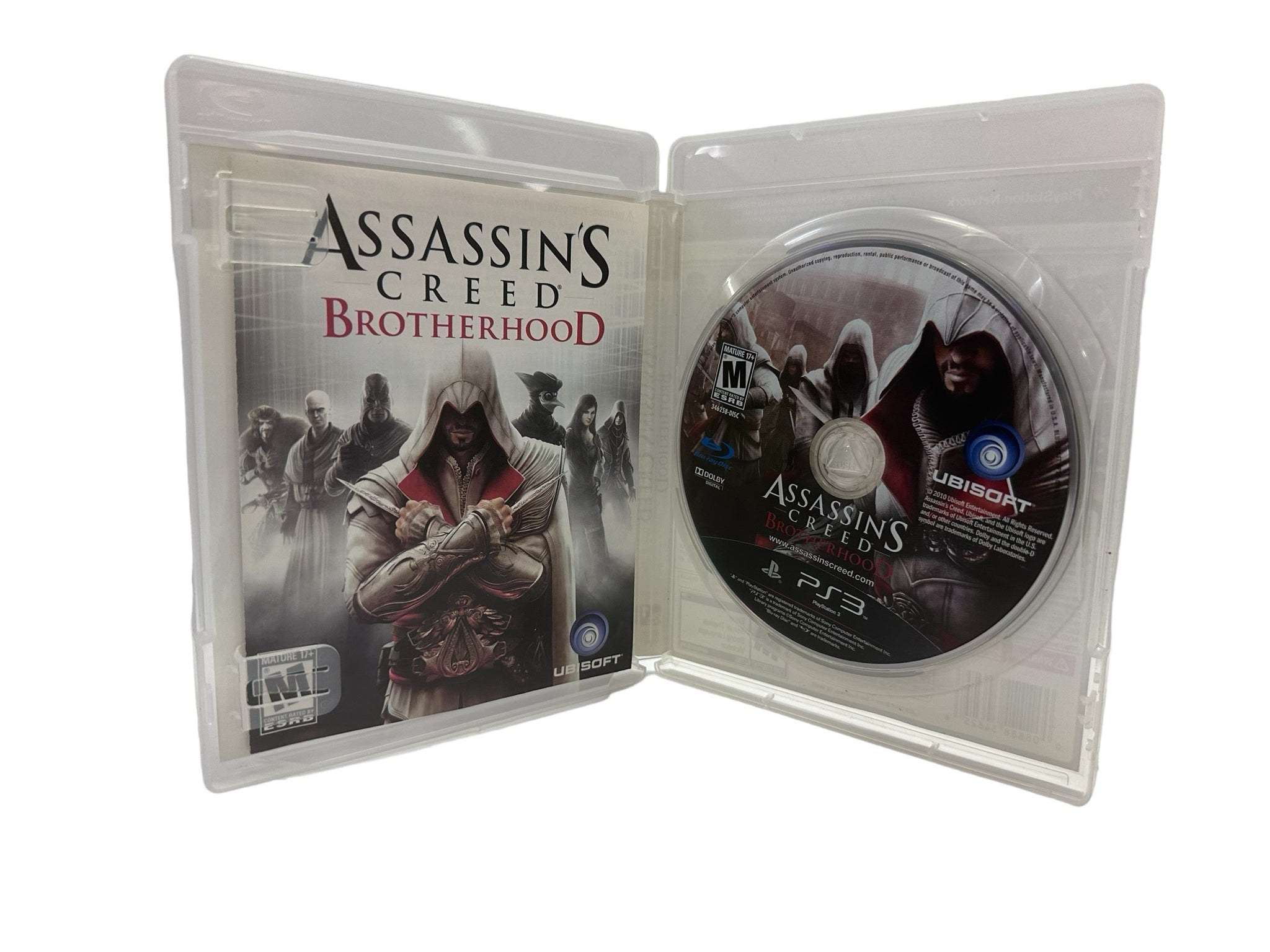 Assassin's Creed Brotherhood Sony Playstation 3 PS3 game 2010 Rate M17+ | Finer Things Resale