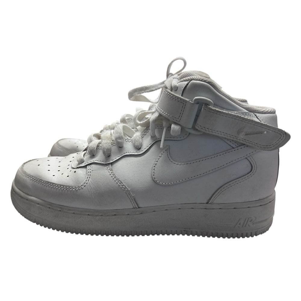 Nike Air Force Mid White Sneakers SIZE 7 YOUTH | Finer Things Resale