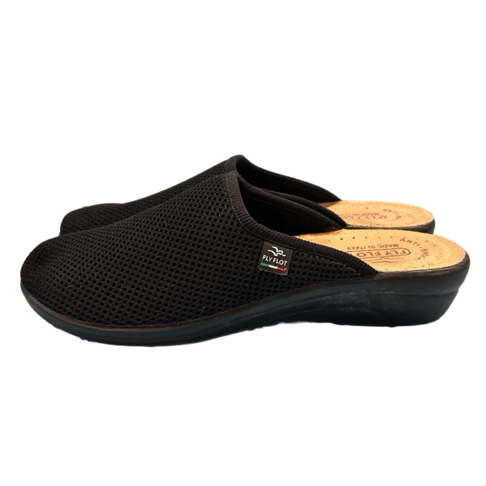 Fly Flot Italian Classic Open Back Mesh Clog Slip on Shoes SIZE 9.5 / 40