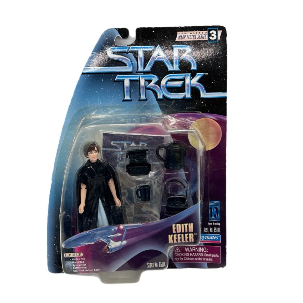 Star Trek Edith Keeler Warp Factor Series 3 Action Figure Playmates 1997 65114 | Finer Things Resale