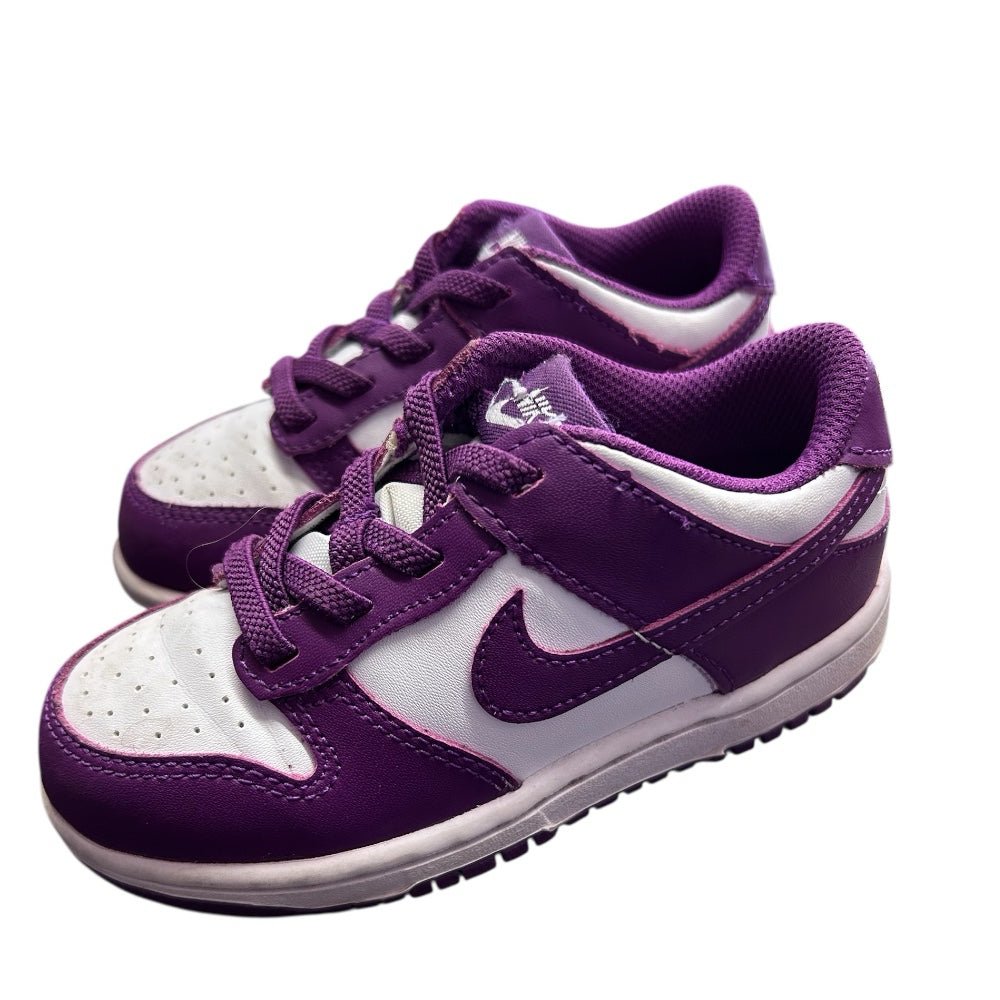 Nike Dunk Low Viotech Sneakers Shoes FB9107-110 YOUTH SIZE 9C | Finer Things Resale