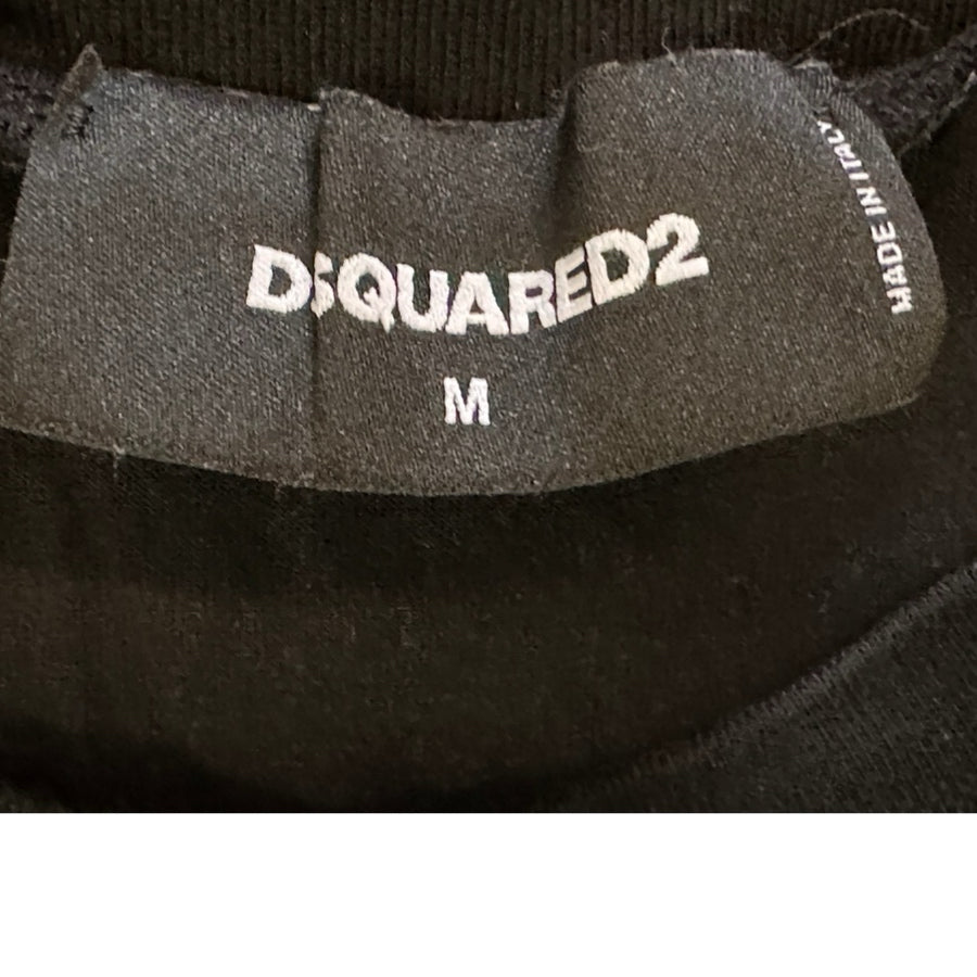 Dsquared2 Open 24 Hours Cool Fit Graphic T-Shirt Mens M | Finer Things Resale