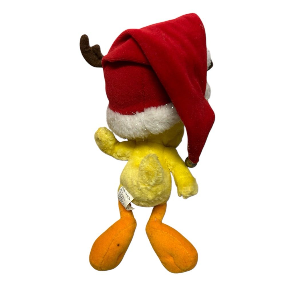 Hallmark Tweety Bird Santa's Wittle Helper Santa Hat 10" plush stuffed animal | Finer Things Resale