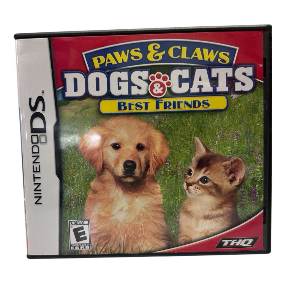 Paws & Claws Dogs & Cats Best Friends Nintendo DS game 2007 Rated E | Finer Things Resale