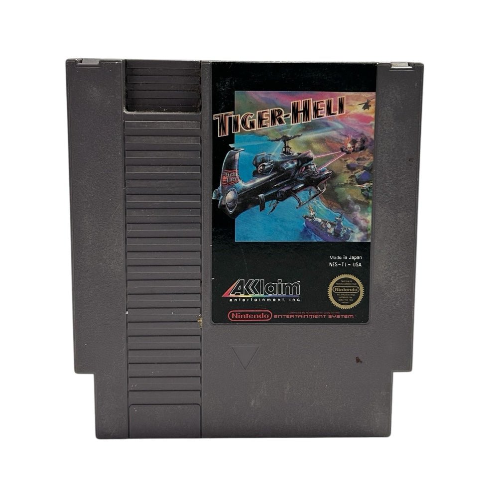 Tiger-Heli Nintendo NES game Acclaim Rated E VINTAGE 1987 | Finer Things Resale