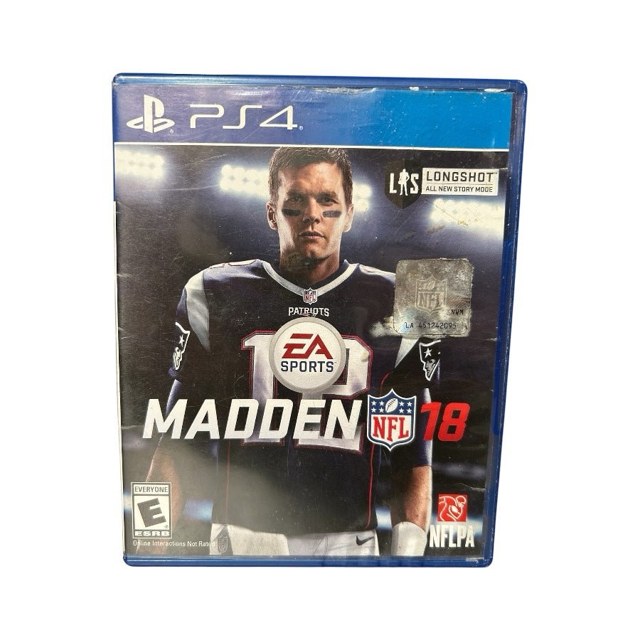 Madden NFL 18 Playstation 4 PS4 game EA Sports 2018 Rated E | Finer Things Resale