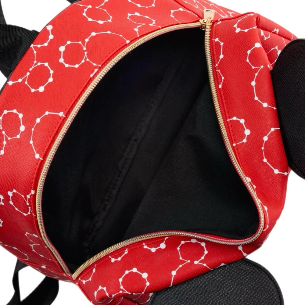 Disney Mickey Mouse BioWorld Mini Backpack Purse Bag Red Black | Finer Things Resale