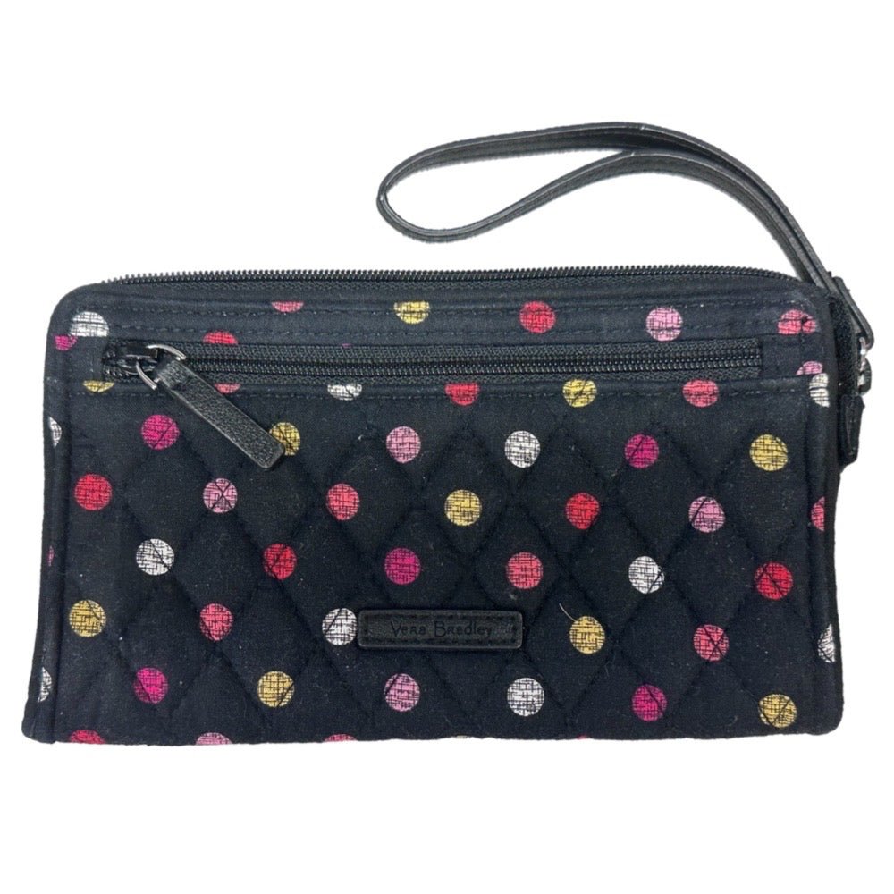 Vera Bradley Havana Dots print wallet wristlet purse | Finer Things Resale