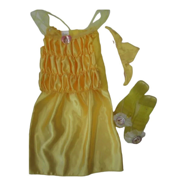 Disney Beauty & the Beast Princess Belle 4pc costume SIZE 4-6X | Finer Things Resale