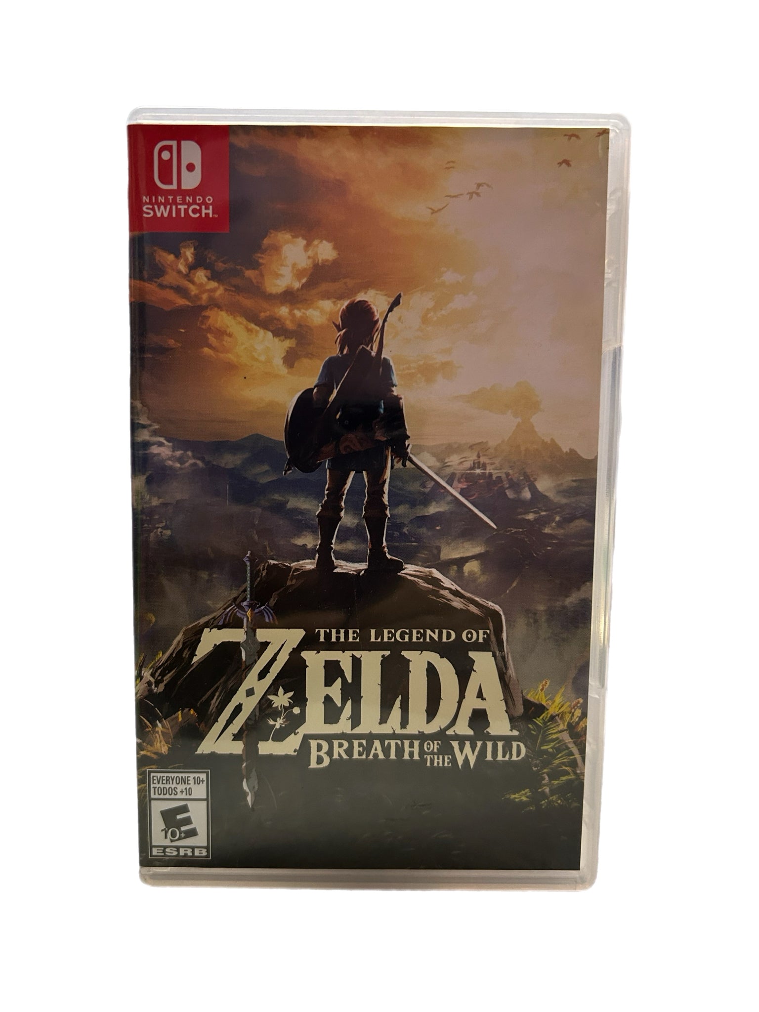 The Legend of Zelda Breath of the Wild Nintendo Switch REPLACEMENT case NO GAME | Finer Things Resale