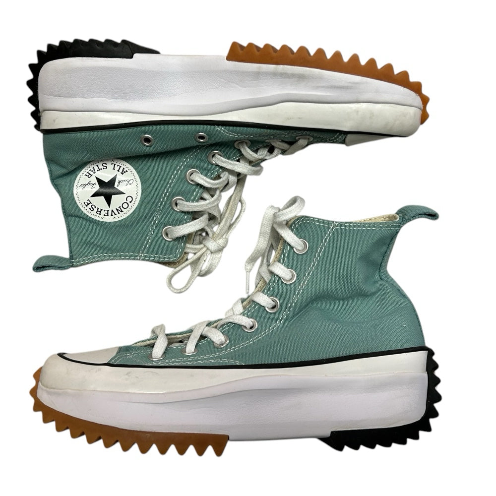 Converse Run Star Hide Platform High Top Jade Sneakers Shoes UNISEX W 7.5 / M 6