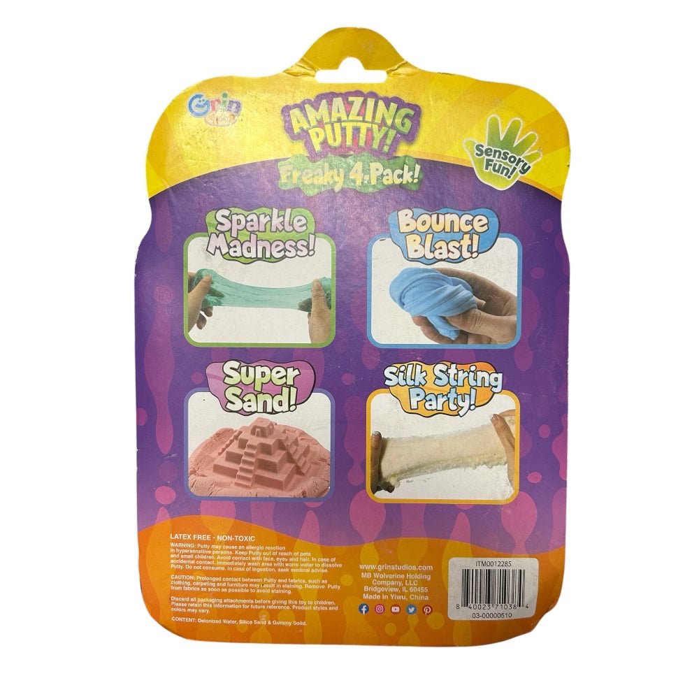 Amazing Putty Freaky 4-pack Sensory Fun! BRAND NEW! | Finer Things Resale