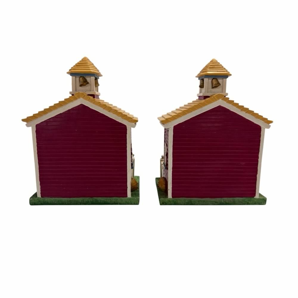 Zondervan Inspirio Schoolhouse Bookends VINTAGE 2005 | Finer Things Resale