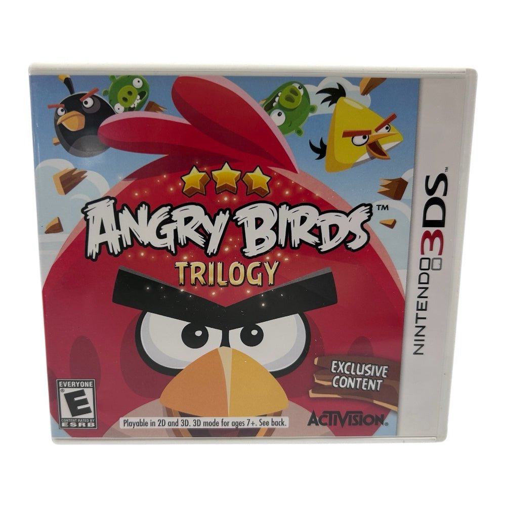 Angry Birds Trilogy Nintendo 3DS game Activision 2012 Rated E | Finer Things Resale