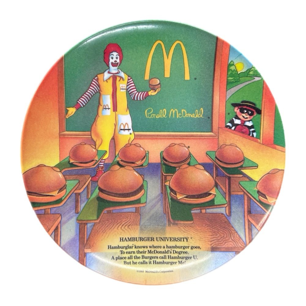 McDonalds 1989 Collectors Plates 4pc Set VINTAGE | Finer Things Resale