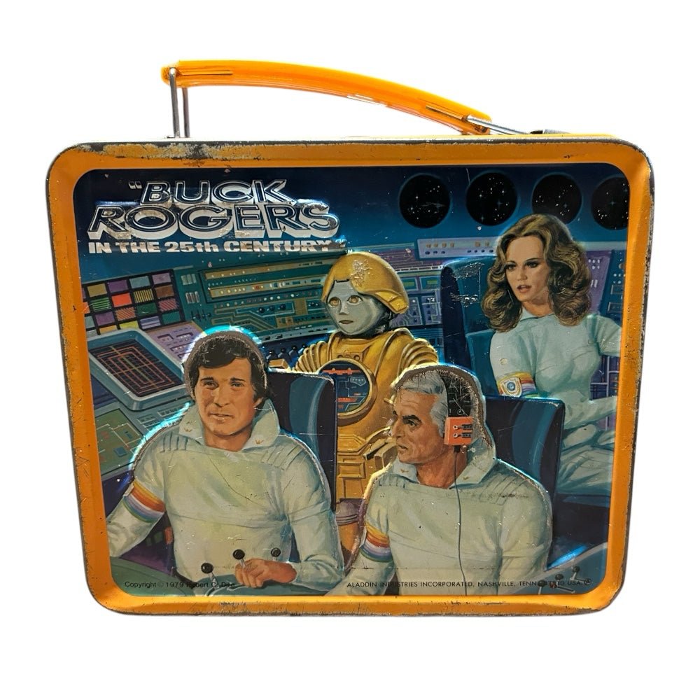 Buck Rogers in the 25th  Century Metal Lunchbox with Thermos Aladdin VINTAGE 197 | Finer Things Resale