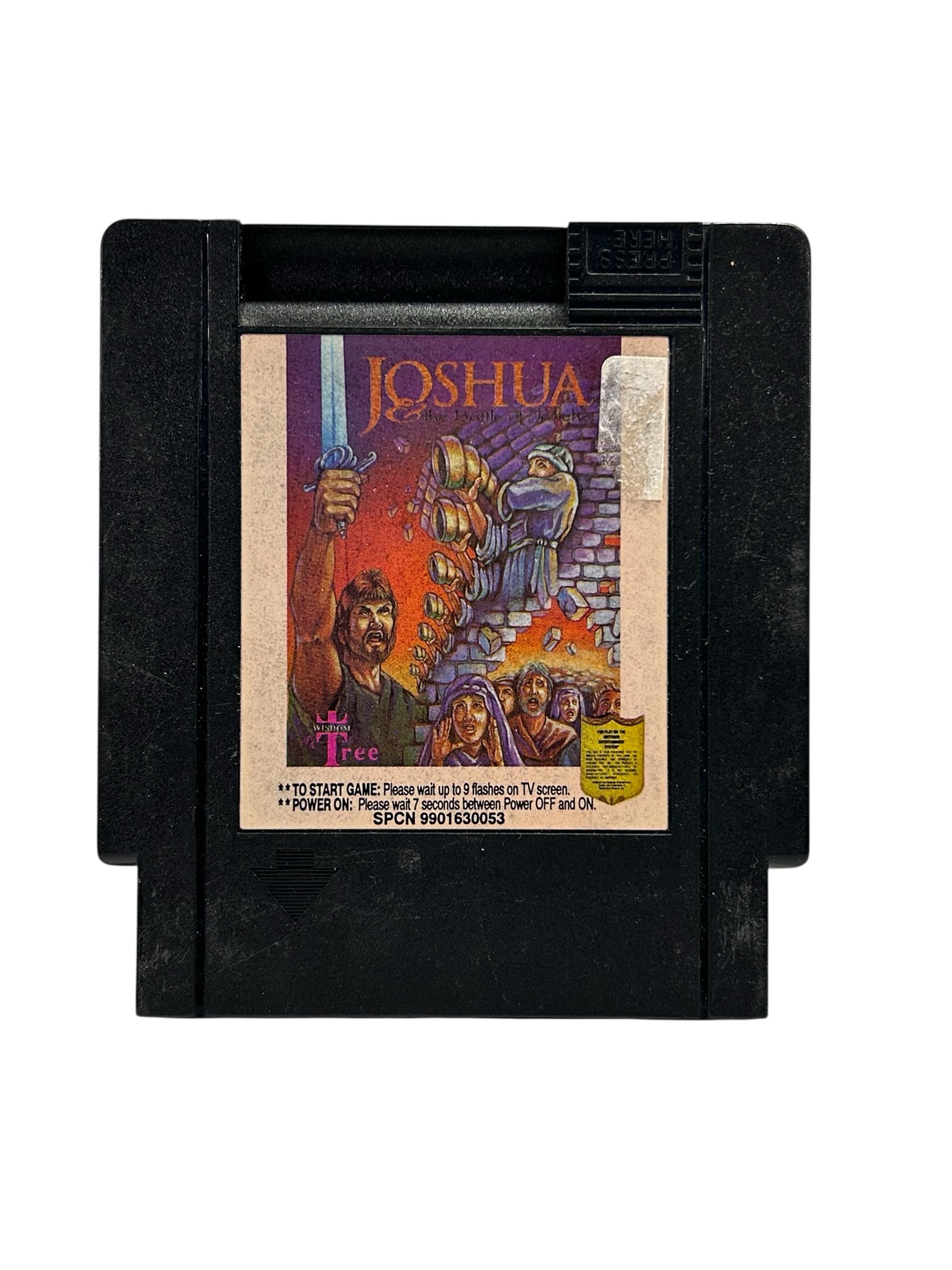 Joshua: The Battle of Jericho Nintendo NES game 1992 Wisdom Tree Rated E 10+ | Finer Things Resale