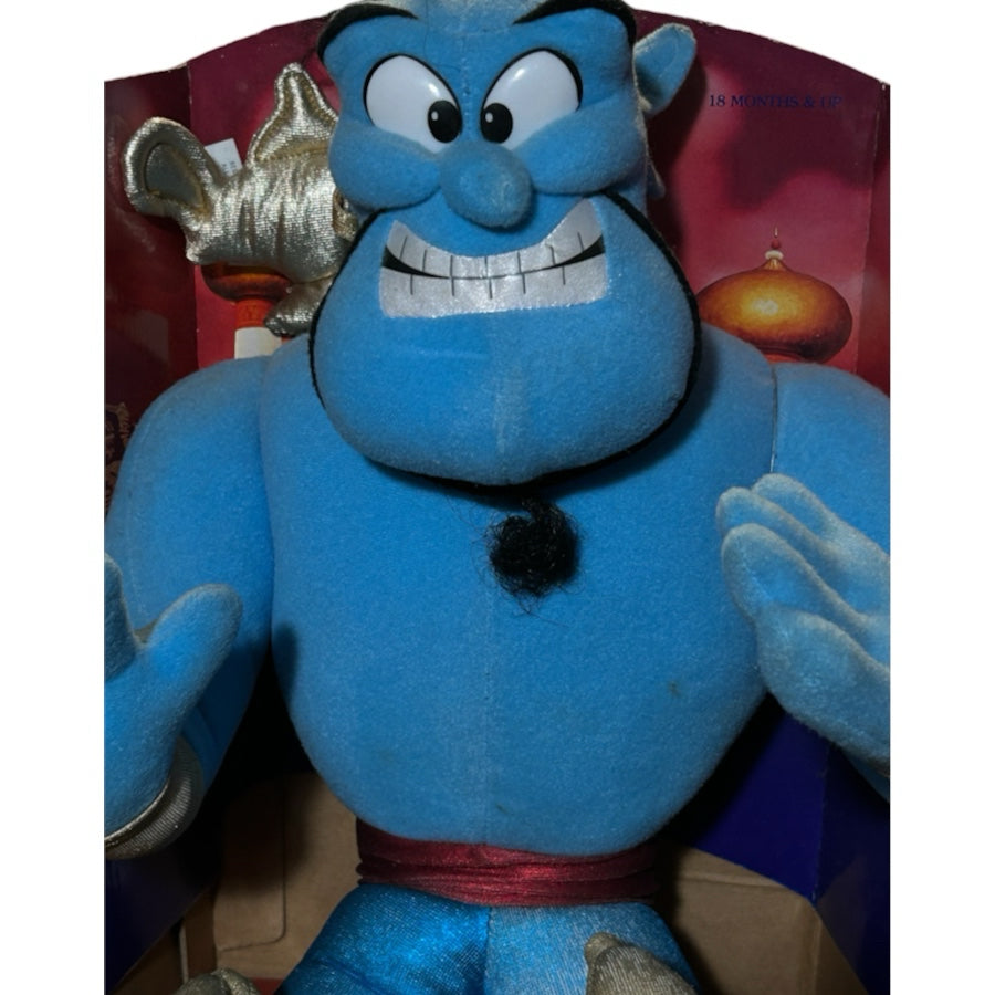 1992  Mattel Disney Aladdin Genie Plush Doll Original Box Robin Williams 5883