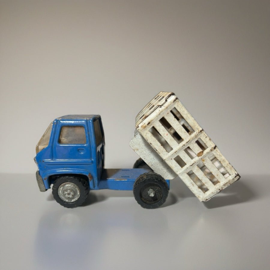 Marx Farm Dump Truck Pressed Steel Toy VINTAGE 1960's | Finer Things Resale