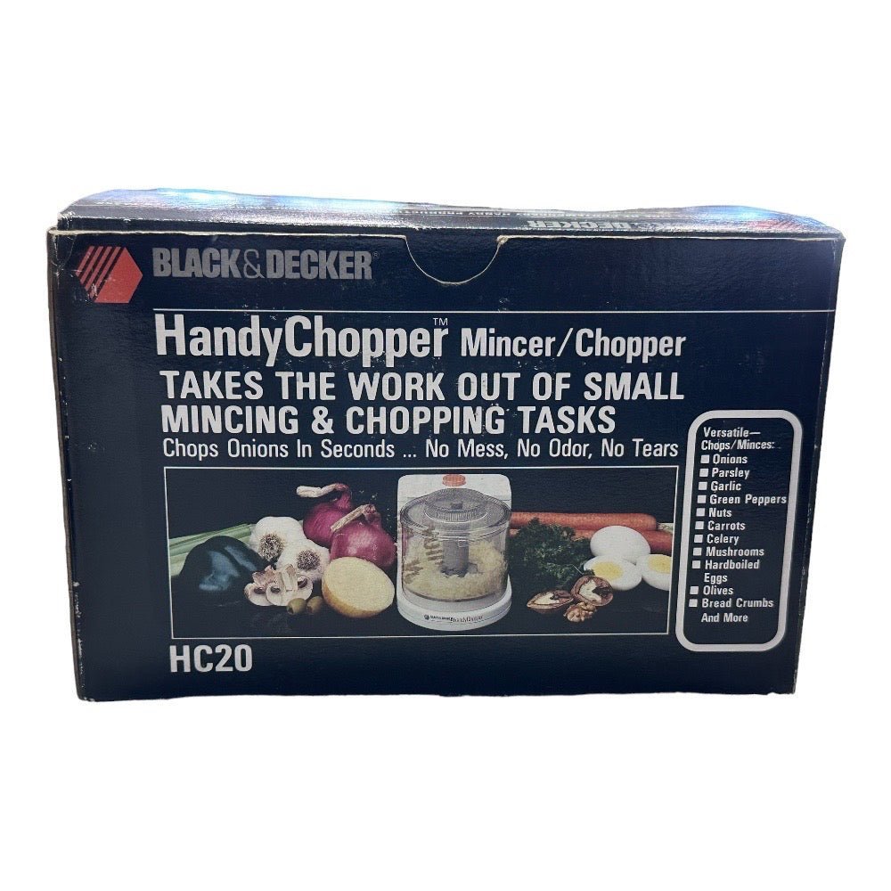 Black & Decker Handy Chopper Model HC20 VINTAGE! | Finer Things Resale