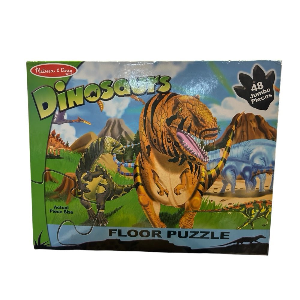 Melissa & Doug Dinosaurs extra large 48 piece floor puzzle | Finer Things Resale