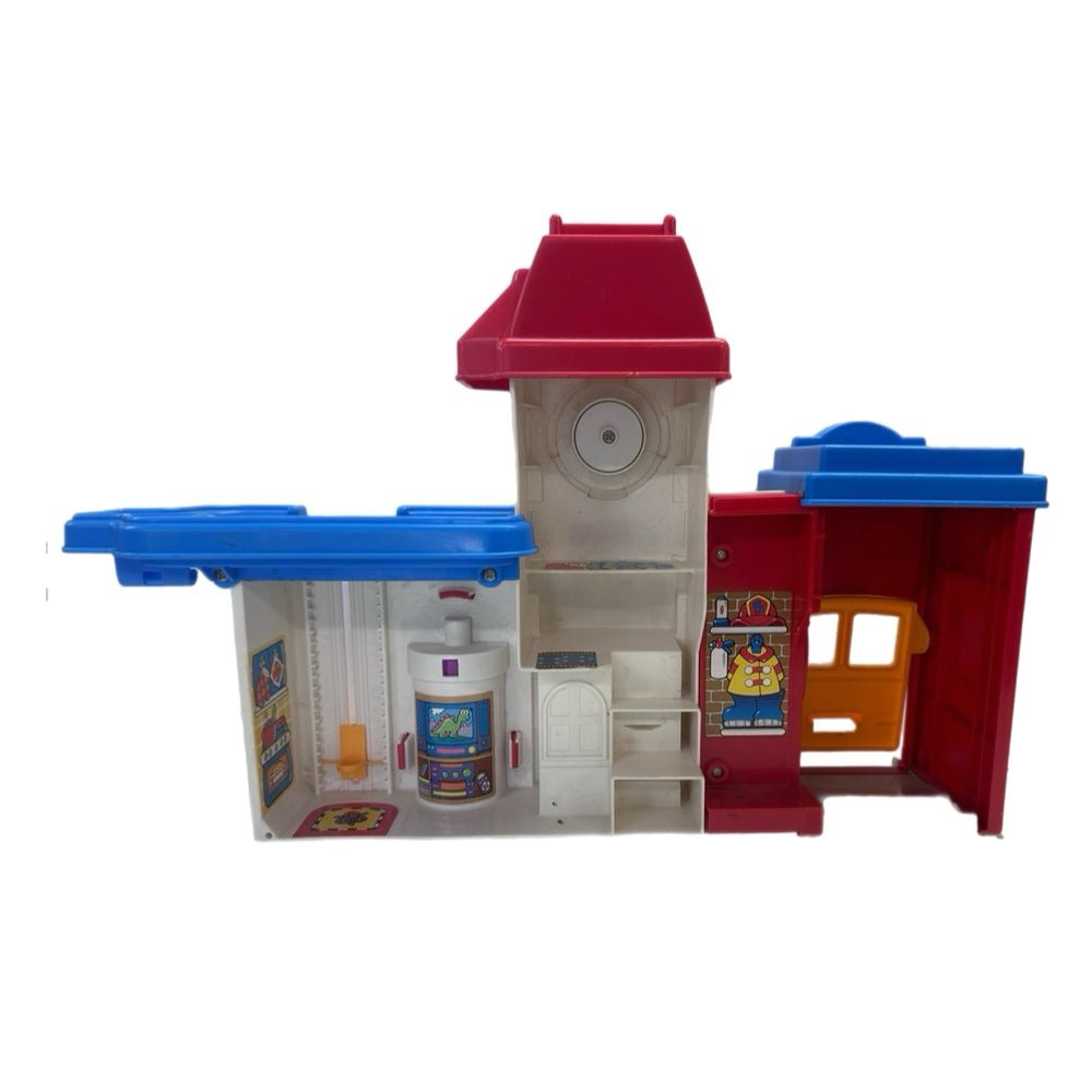 Fisher Price Little People Discovery City REPLACEMENT Fire Department Store base | Finer Things Resale