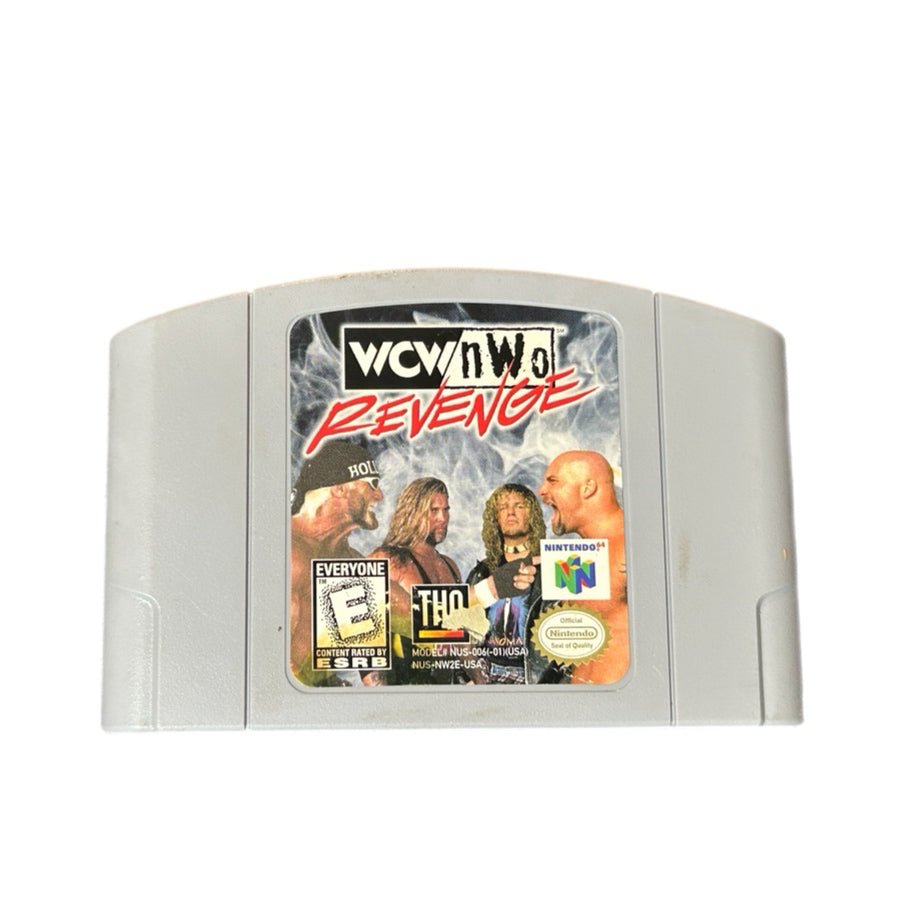 WCW nWo Revenge Wrestling Nintendo 64 OEM Game Rated E 1998 | Finer Things Resale