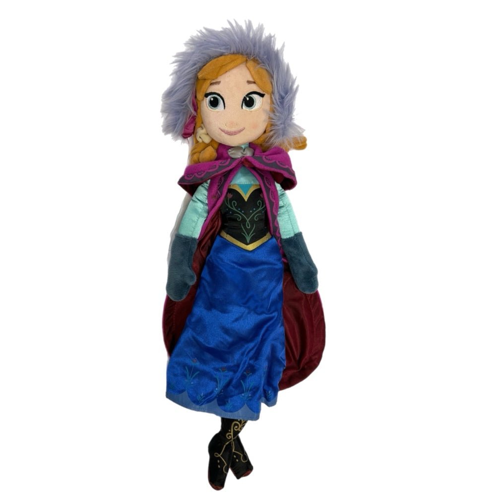 Disney Store Frozen Princess Anna of Arendelle soft plush doll toy 20 inch | Finer Things Resale