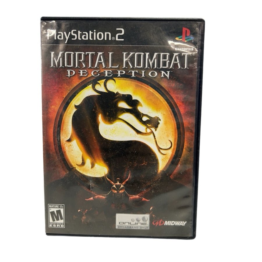Mortal Kombat Deception Playstation 2 PS2 Game 2004 Rated M Complete with manual | Finer Things Resale