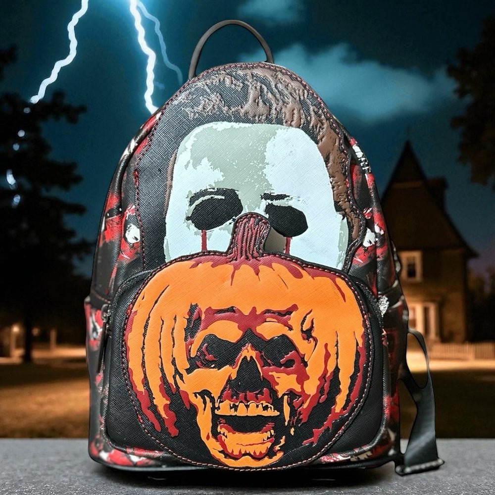 Loungefly Halloween II Michael Myers Mini Backpack Purse NEW WITH TAGS! | Finer Things Resale