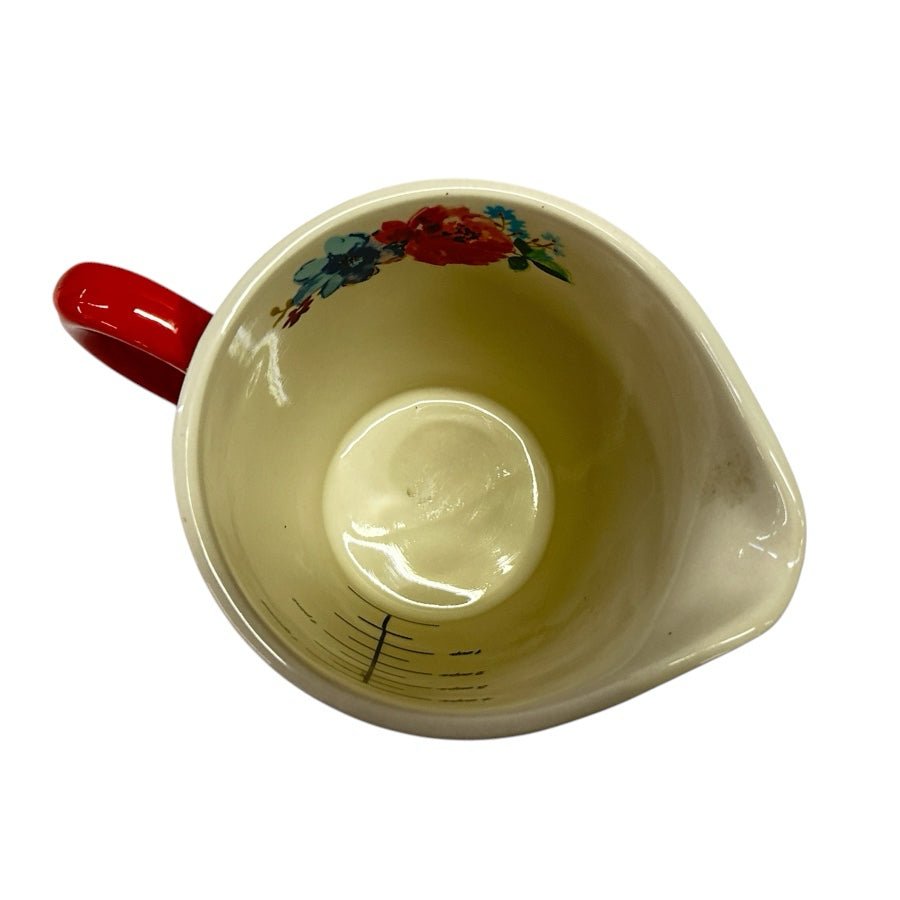Pioneer Woman Spring Bouquet 1 Quart Measuring Cup Bowl Pitcher | Finer Things Resale