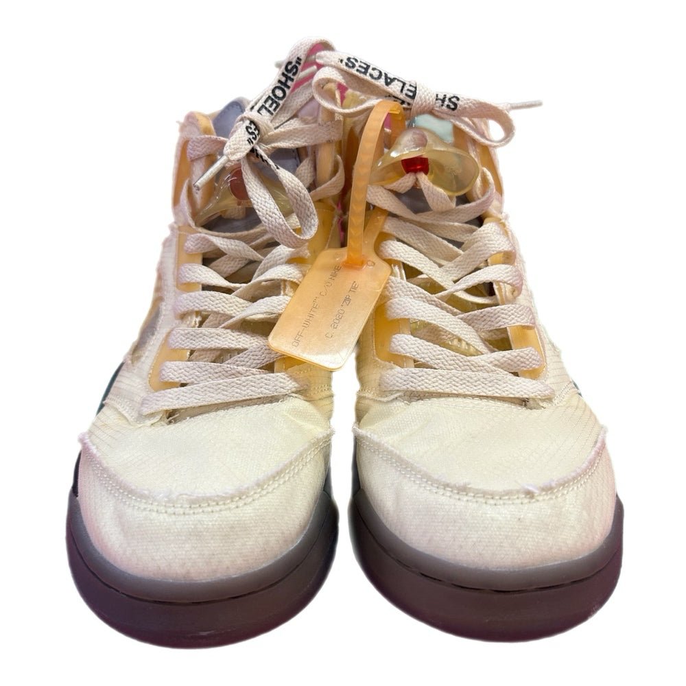 la gear jordan Nike Air Jordan 5 Retro Off-White Mid Sail Sneakers DH8565-100