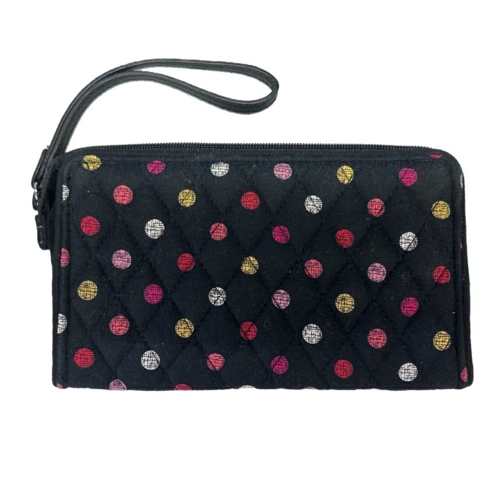 Vera Bradley Havana Dots print wallet wristlet purse | Finer Things Resale