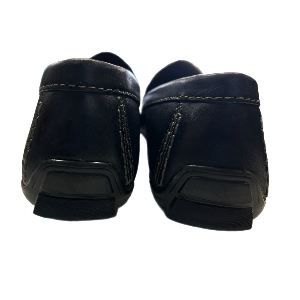 Alfani Java Black Leather Loafer Driving Shoes SIZE 12M NEW IN BOX | Finer Things Resale