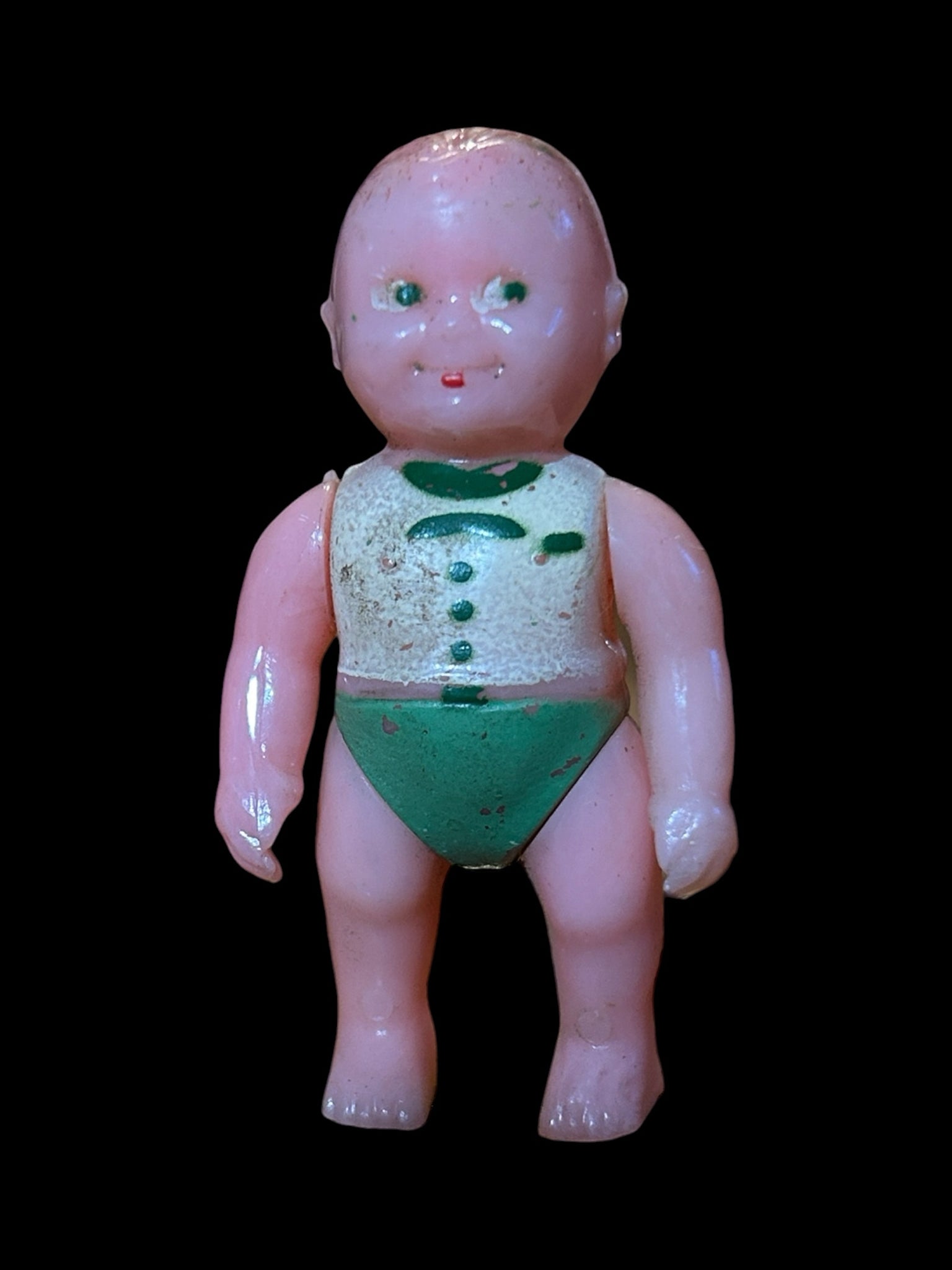 Renwal USA  hard plastic doll house baby doll Kewpie No 8 Lot of 5 VINTAGE 1950's | Finer Things Resale