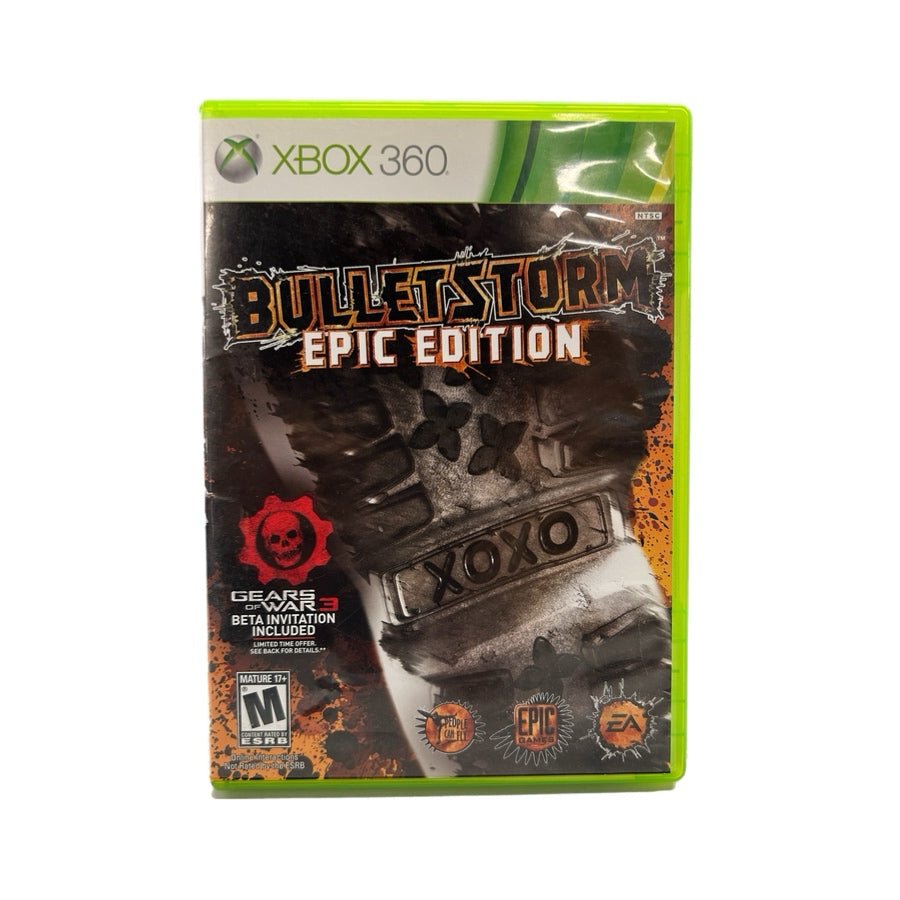 Bulletstorm Epic Edition Xbox 360 Game Microsoft EA Epic Games 2011 Rated 17+12 | Finer Things Resale