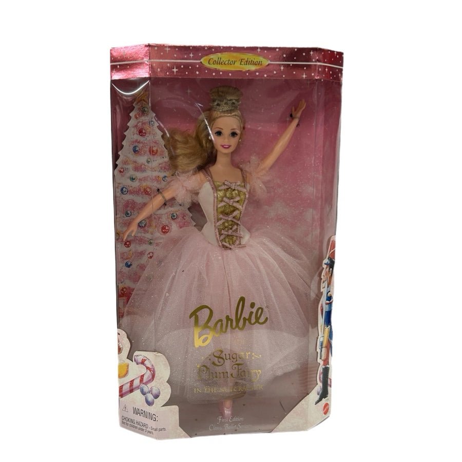 Barbie Sugar Plum Fairy Nutcracker Collector Edition Doll #17056 NRFB 1996 | Finer Things Resale