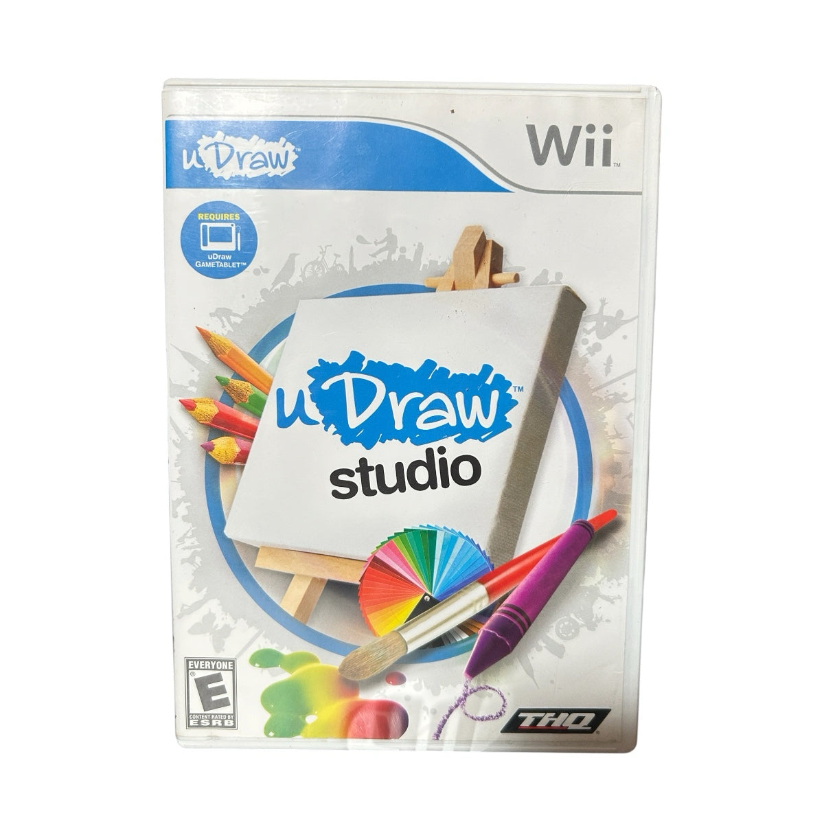 uDraw Studio Nintendo Wii Game 2010 THQ CIB Rated E