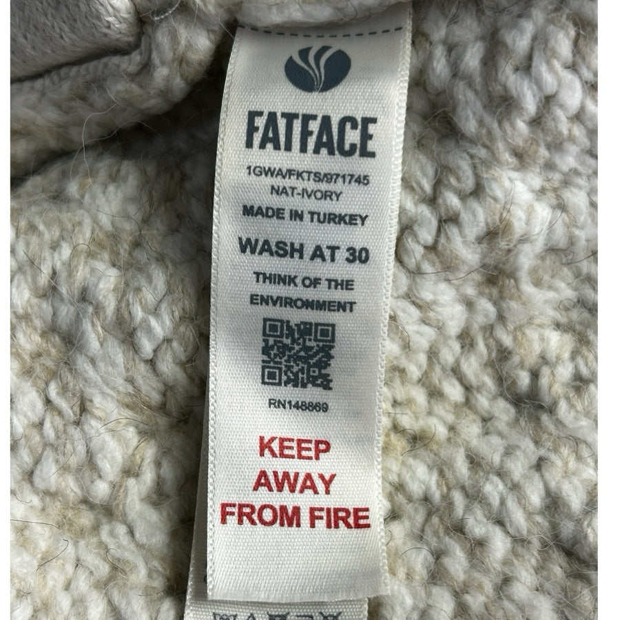 Fat Face Ellie Coatigan long sleeve cardigan tunic sweater SIZE 10 NWT | Finer Things Resale