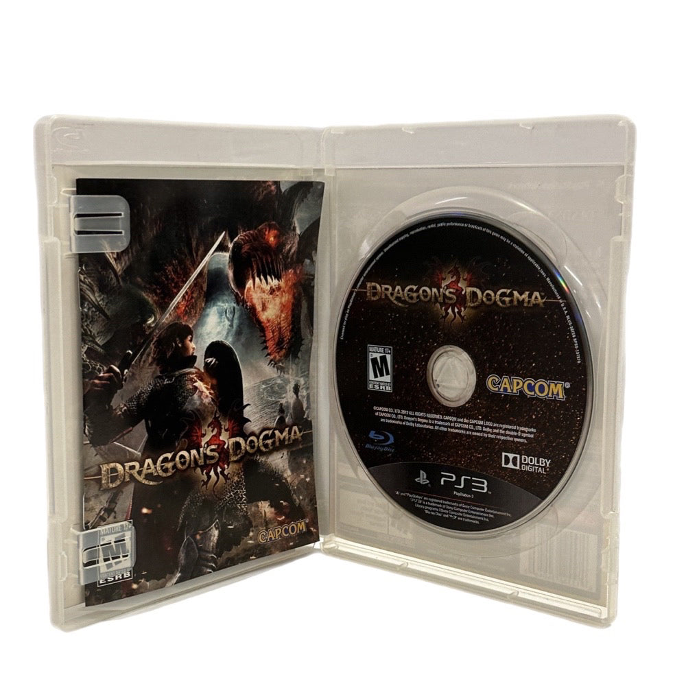 Dragon's Dogma Playstation 3 PS3 game 2012 Rated M 17+