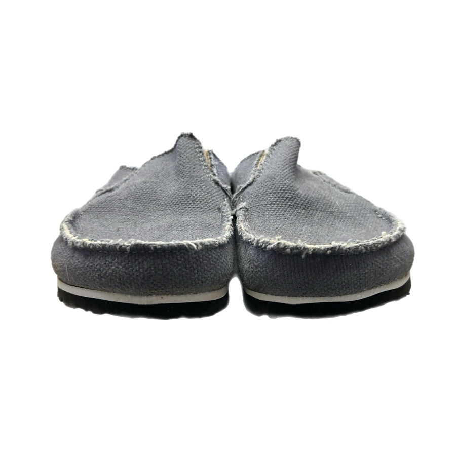 Birki's by Birkenstock Kids Gray Canvas Slip On Mules Clogs Sandals US 12 EU 30